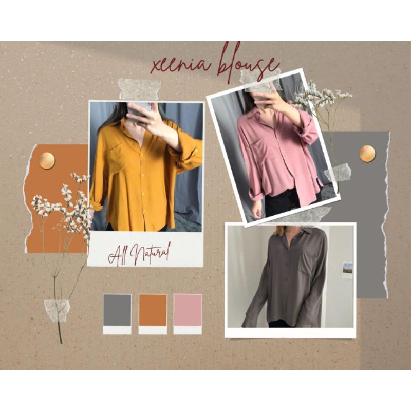 Xeenia Oversize Blouse