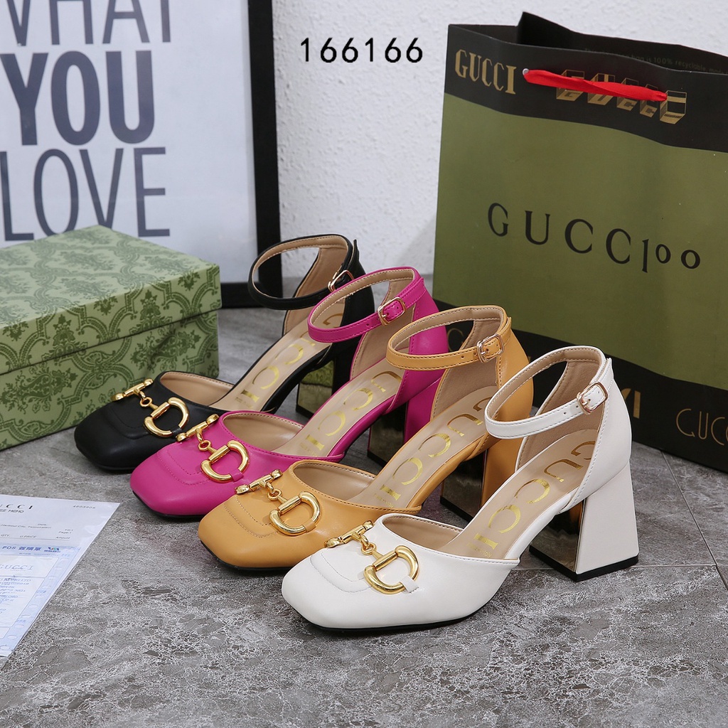 Block-Heel Shoes #166166