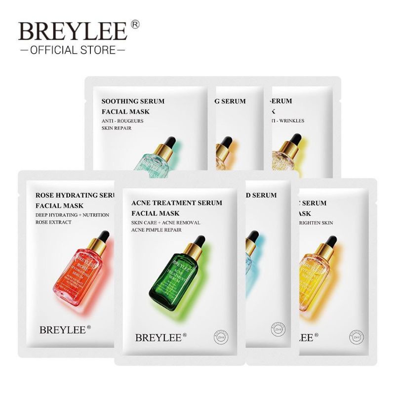 SHEET MASK BREYLEE / FACIAL MASK BREYLEE / MASKER TISSUE SHEET MASK BREYLEE