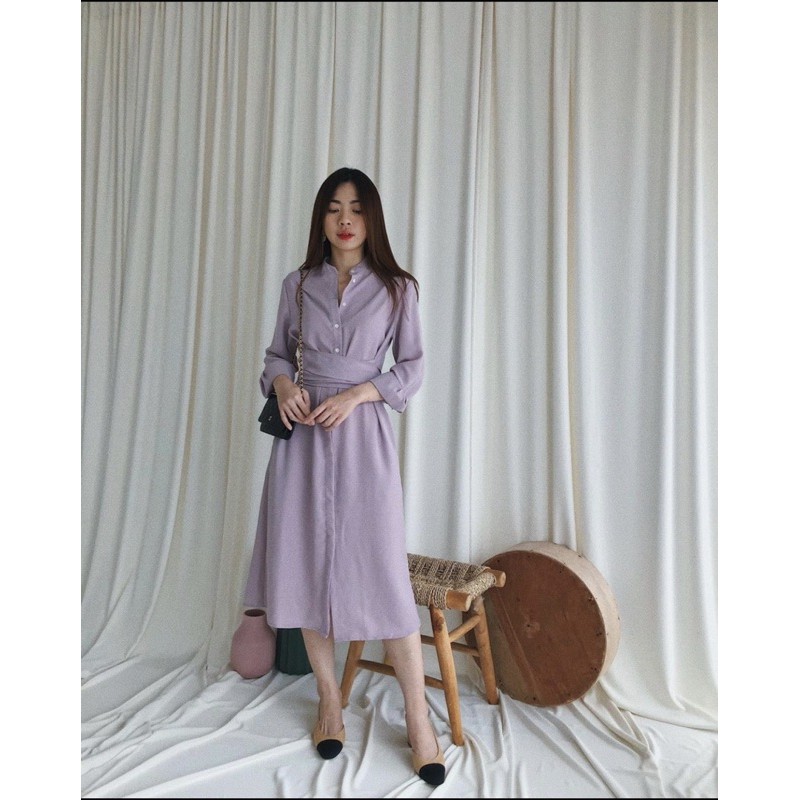 Preloved Oudre Tilly Dress in Lilac