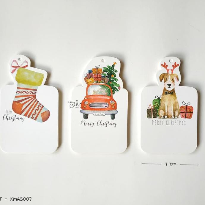 

Buruan Serbu] (Htxmas07) Tag Natal Bisa Untuk Bookmark Gantungan Pohon Natal Iamcili
