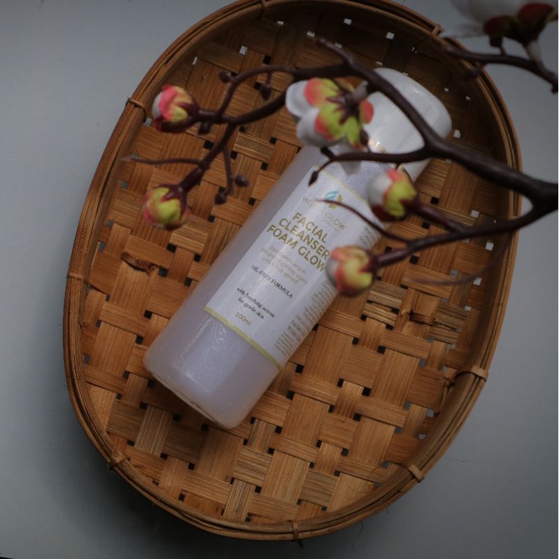 facial wash brightening glow wi skin glow for normal skin