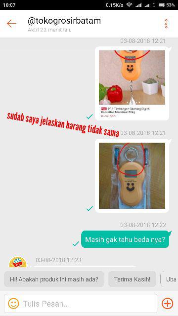 Tgb Timbangan Gantung Digital Kapasitas Maksimal 50kg