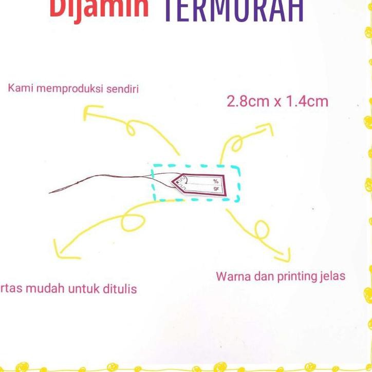 

BIG SALE!! KODE-597 label harga emas/perak TERMURAH 1000pcs