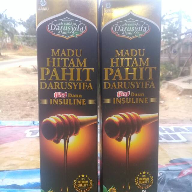 

Madu hitam pahit Darusyifa