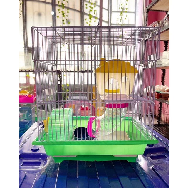 Kandang Hamster Dua Tingkat Medium-1