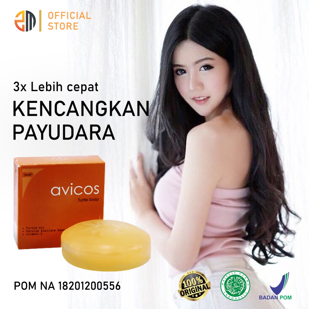 Sabun bulus AVICOS bulus bar penghilang strech marks pengencang payudara herbal Sabun Bulus Collagen