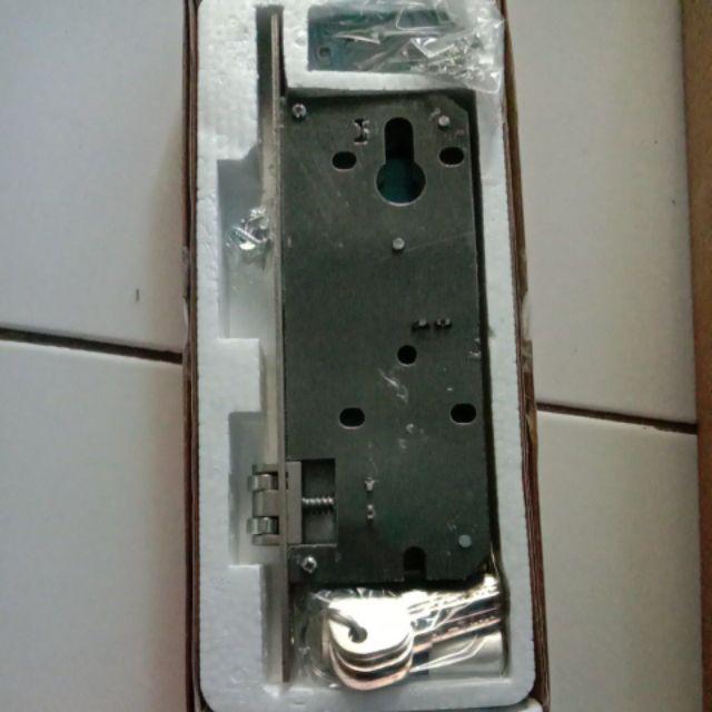 Set Handle Pintu 45cm Dan Kunci Pelor - Paket Handle Pintu Rumah Minimalis