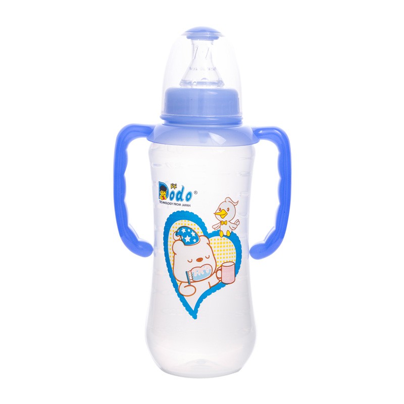 Dodo Botol PP Streamline Handle Biru 150ml