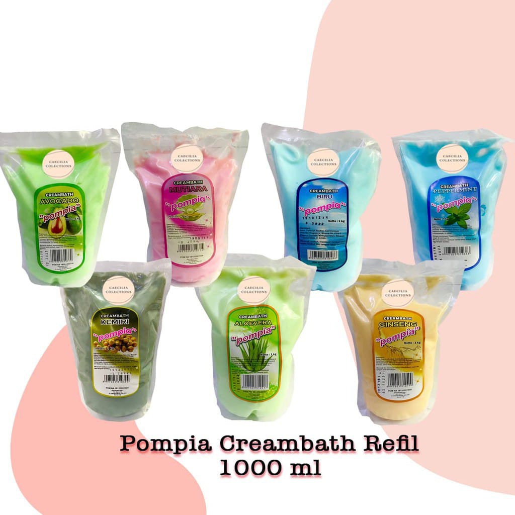 Pompia Creambath Refil 1000 ml ( 1kg)