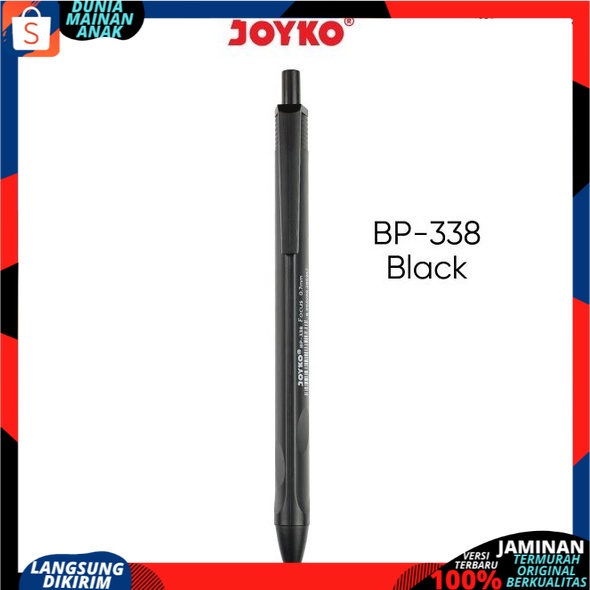 PEN PULPEN JOYKO VOCUS BP 338 / BALLPOINT PENA LANCIP JOYKO 0.7MM 1 PAK ISI 12 PCS