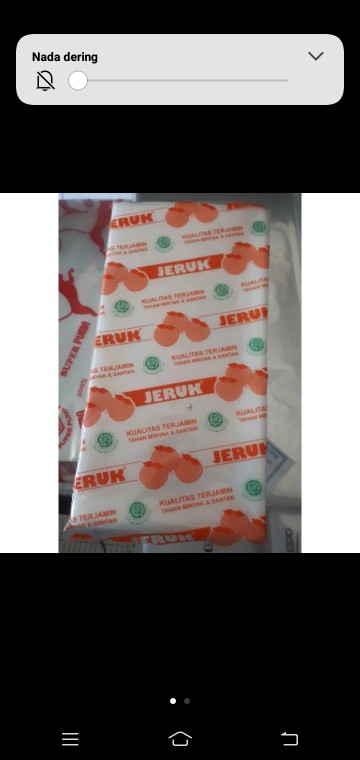 Plastik Pe Cap Jeruk Ukuran 1/2 Kg (12×x24cm)