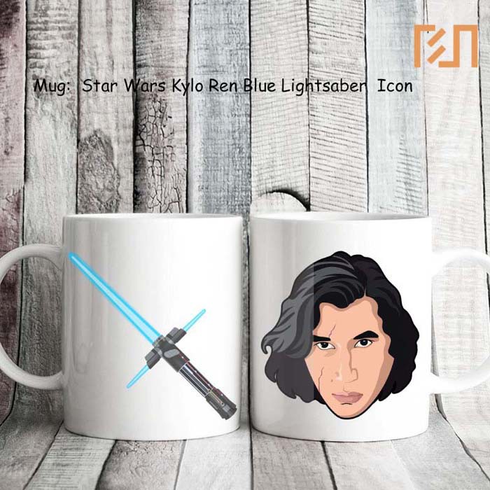 Mug Star Wars Kylo Ren Blue Lightsaber icon