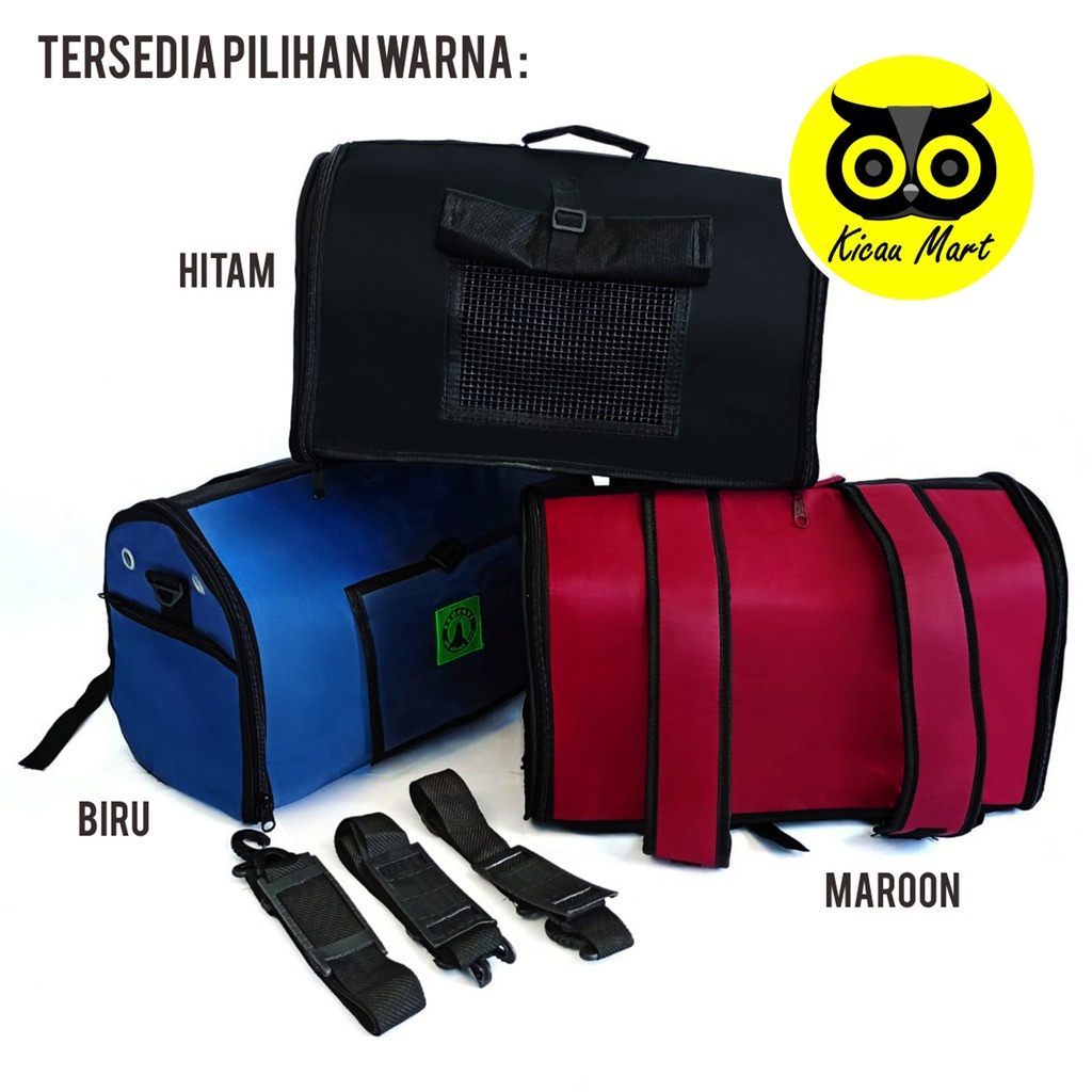 TAS KUCING PET CARGO 3 IN 1 TAS HEWAN ANJING KELINCI SUGAR GLIDER BURUNG POLOS SEMPATI TAS GENDONG JINJING SELEMPANG TAS TRAVEL HEWAN PET BAG GENDONGAN TAS GENDONG HEWAN TSPLS3