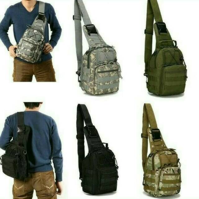 Tas Murah Selempang Army Cowok Sporty IMPORT ORIGINAL
