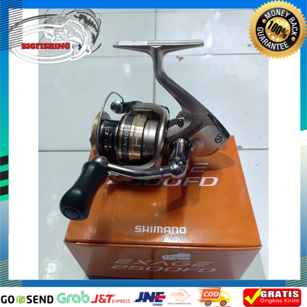 Reel Powerhandle Shimano EXAGE 2500FD Double Spool Murah