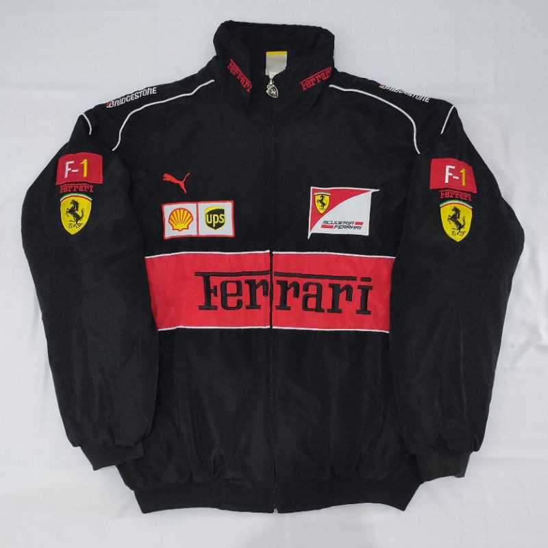 Ferrari F1 Racing Jacket Size XXL fit XL / Jaket Nascar Vintage Second