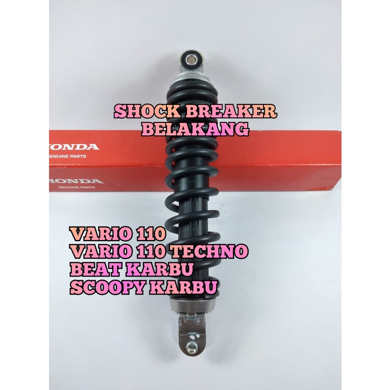 Shock Belakang Asli Original Honda KVY / KVB BeAT Karbu , Scoopy Karbu , Spacy Karbu , Spacy FI , Va