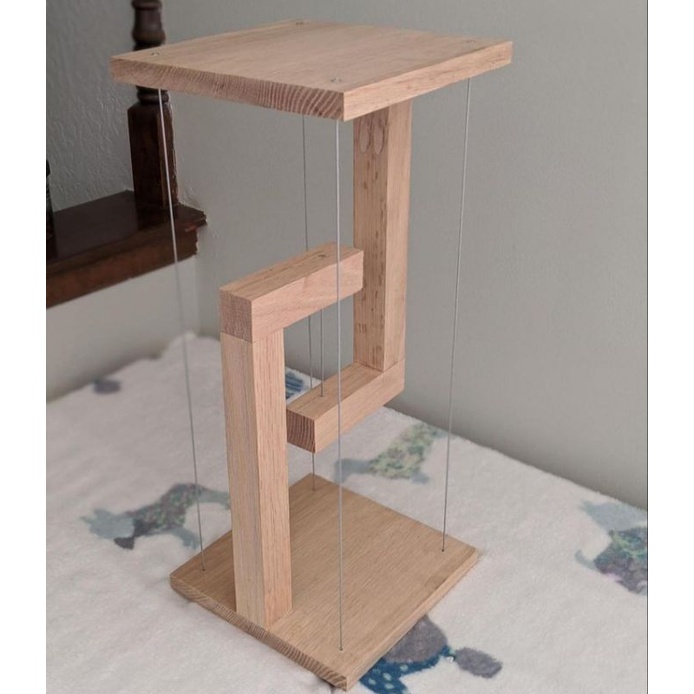 Stand Pot Bunga Plastik/Tatakan Unik/Hiasan/Pajangan  Tinggi 30x20 cm