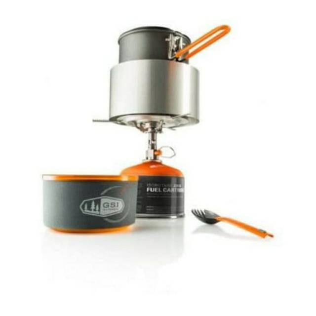 Alat Masak Camping GSI Outdoors Pinnacle Soloist Complete - Cooking Set GSI Pinnacle Soloist