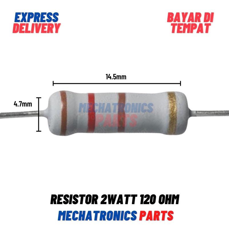 [PAS-9210] RESISTOR 2WATT 120OHM