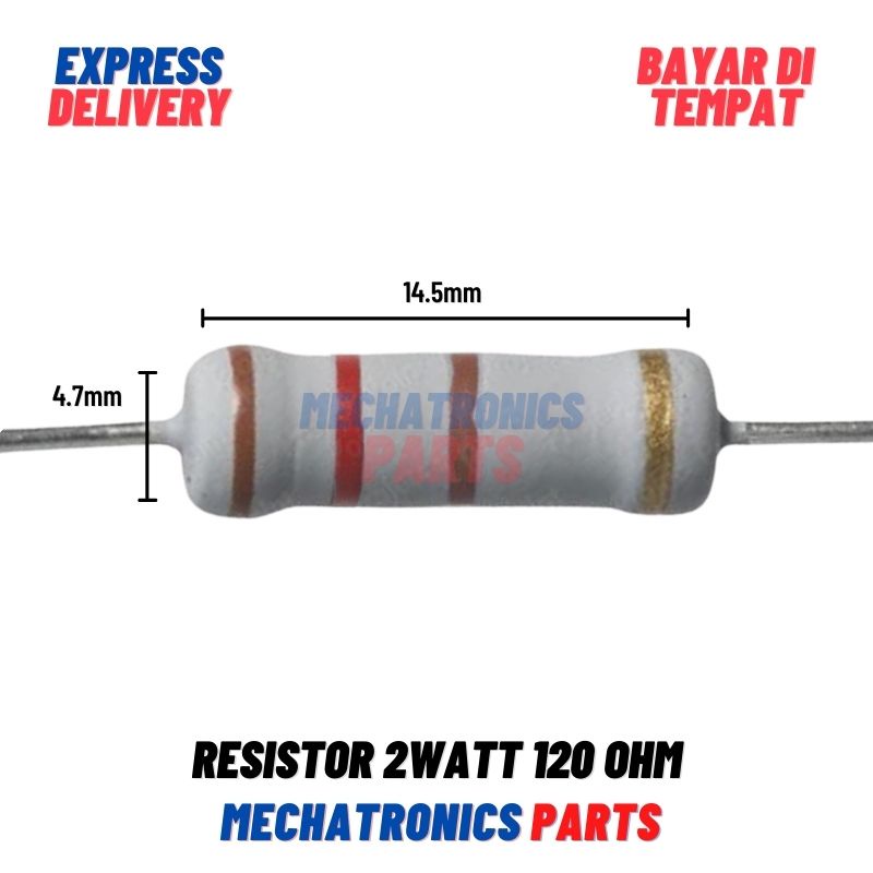 [PAS-9210] RESISTOR 2WATT 120OHM