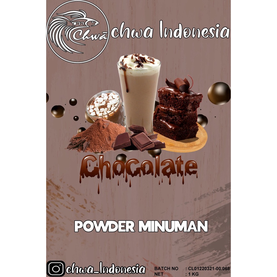 

Chwa Powder Chocolate / Minuman Bubuk Rasa Cokelat