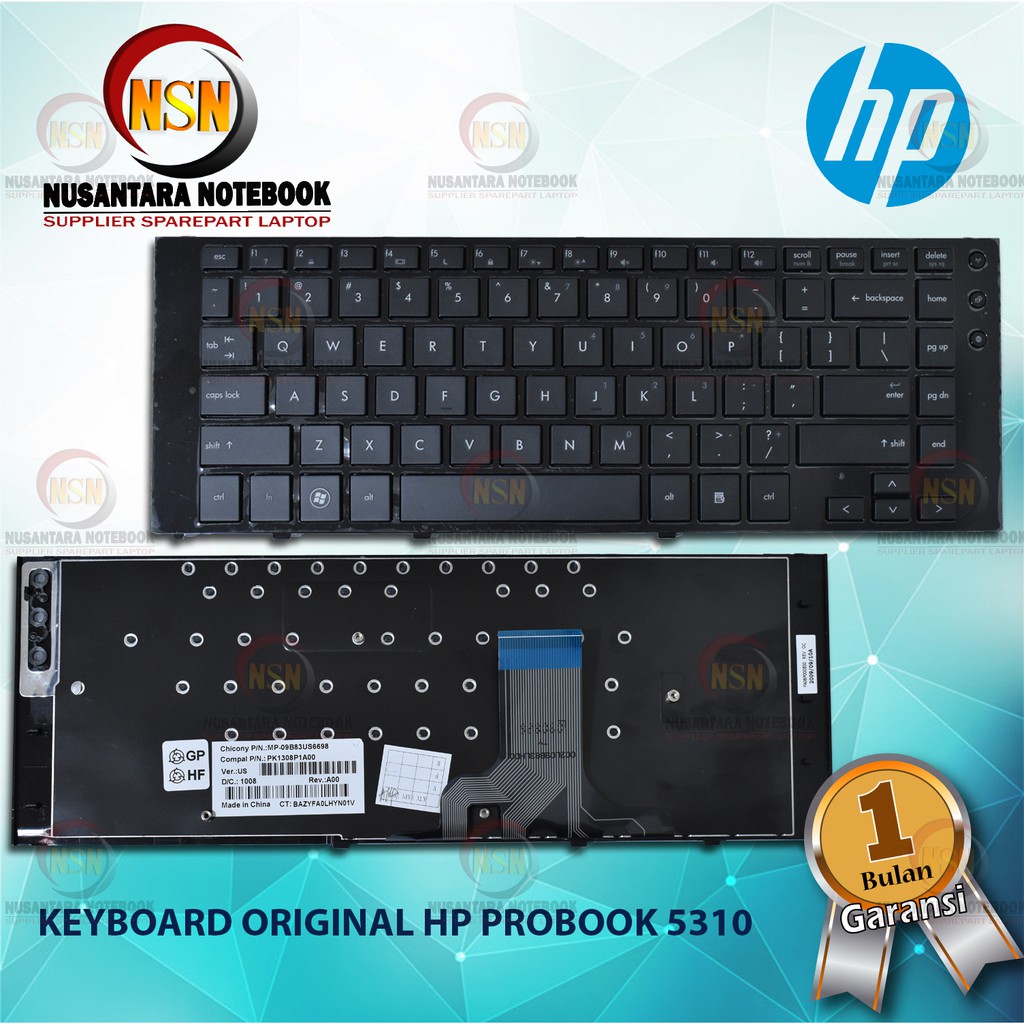 Keyboard Original HP ProBook 5310 5320 5310M