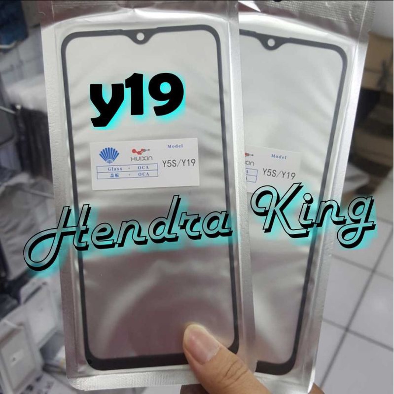 Kaca lcd vivo Y19