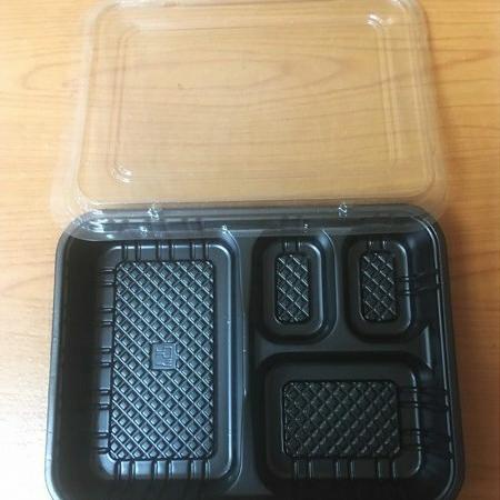 PROMO Box bento sekat 3 / tray bento sekat 3 / tempat nasi kuning MURAH
