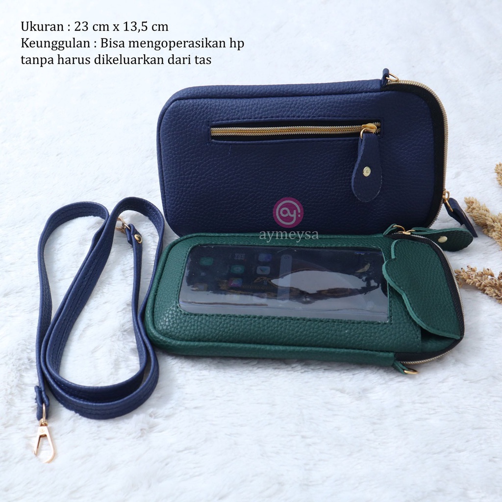 (LISSA) dompet wanita remaja simple premium terbaru dan termurah elegant 2021 tempat handpone dengan mika