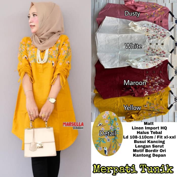 merpati tunik by Marsella Fashion
