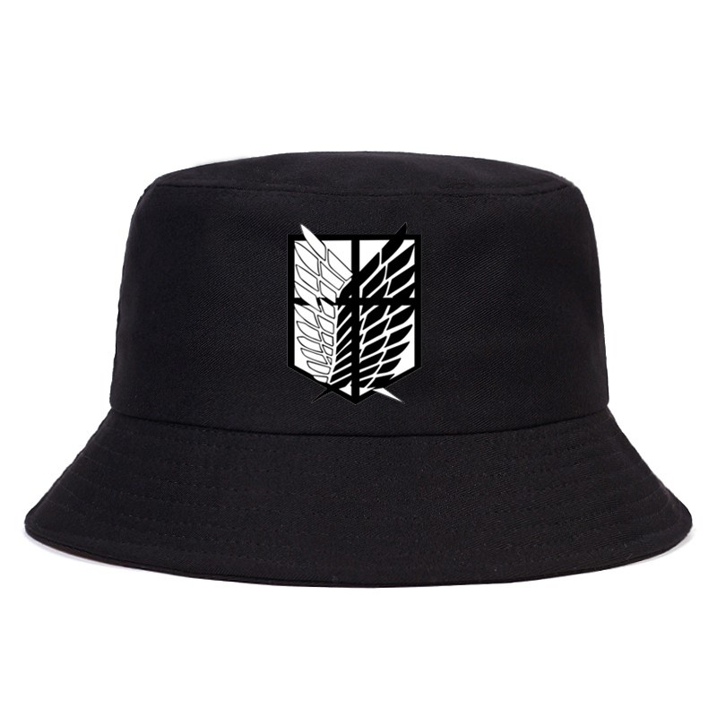 Attacking giant 100% cotton hat free wing men's ladies fisherman hat foldable hat