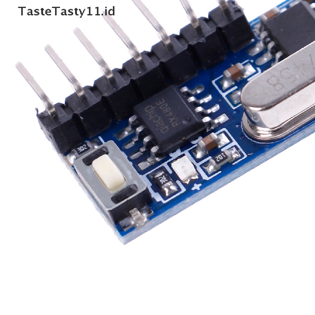 【TasteTasty】 433Mhz Wireless RF 4 Channel Output Receiver Module and Transmitter EV1527 Code .