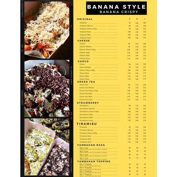 

Cetak Daftar Menu Custom