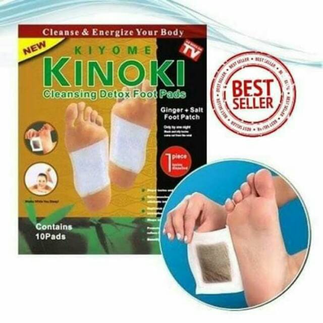 

KINOKI GOLD BOX GINGER SALT(coklat), AROMA HERBAL