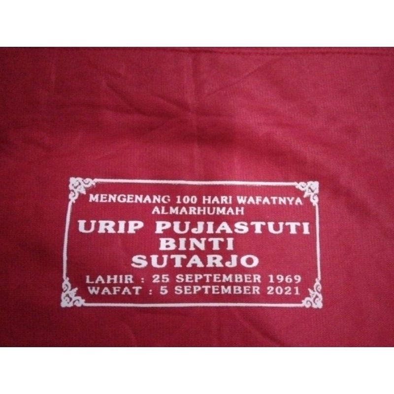 sablonan sajadah / sajadah sablon dasar block hitam / sajadah sablon dasar block putih /tanpa dasar