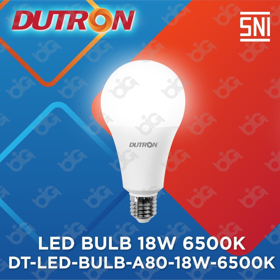 Bohlam Lampu Dutron LED 18 Watt  DUTRON Bulb 18W, 18 W, E27