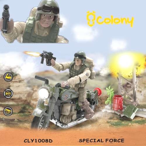 CLY1008 Military Tentara Blok BLock Balok Bricks