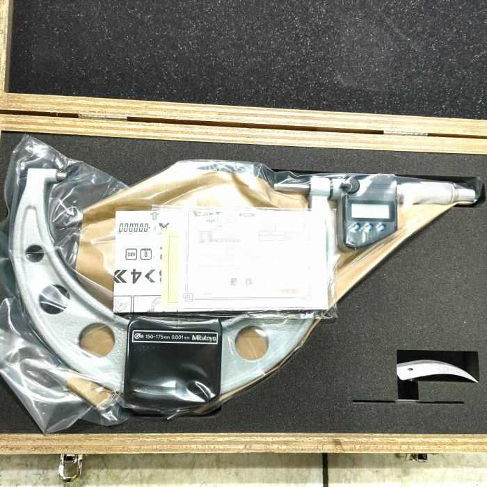 micrometer outside mitutoyo digital 150-175mm range 0.0001mm original