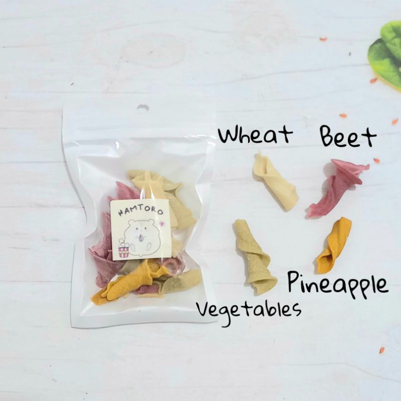 Vegan Rainbow Pasta dari Buah dan Sayuran Snack Hamster