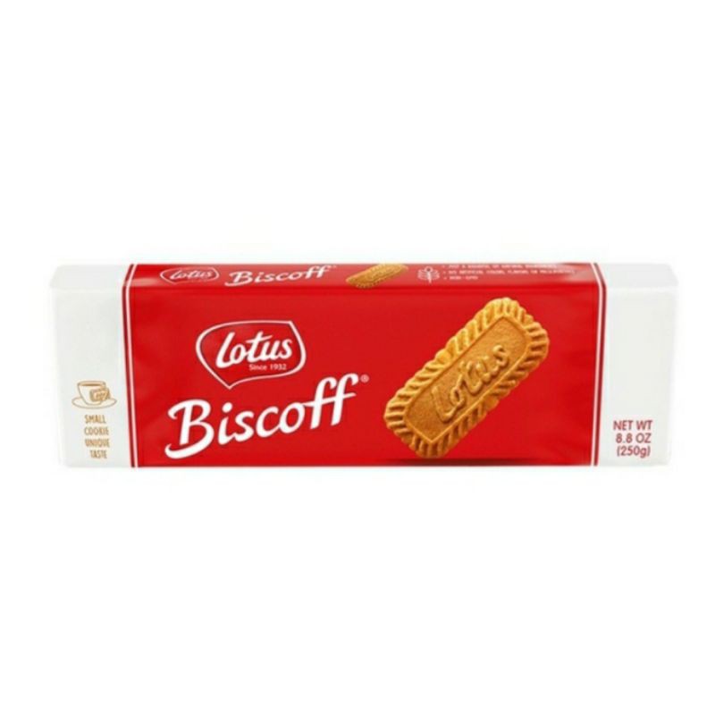 

LOTUS BISCOFF BISCUIT 32PCS/250GR — EXP SEPT 2021