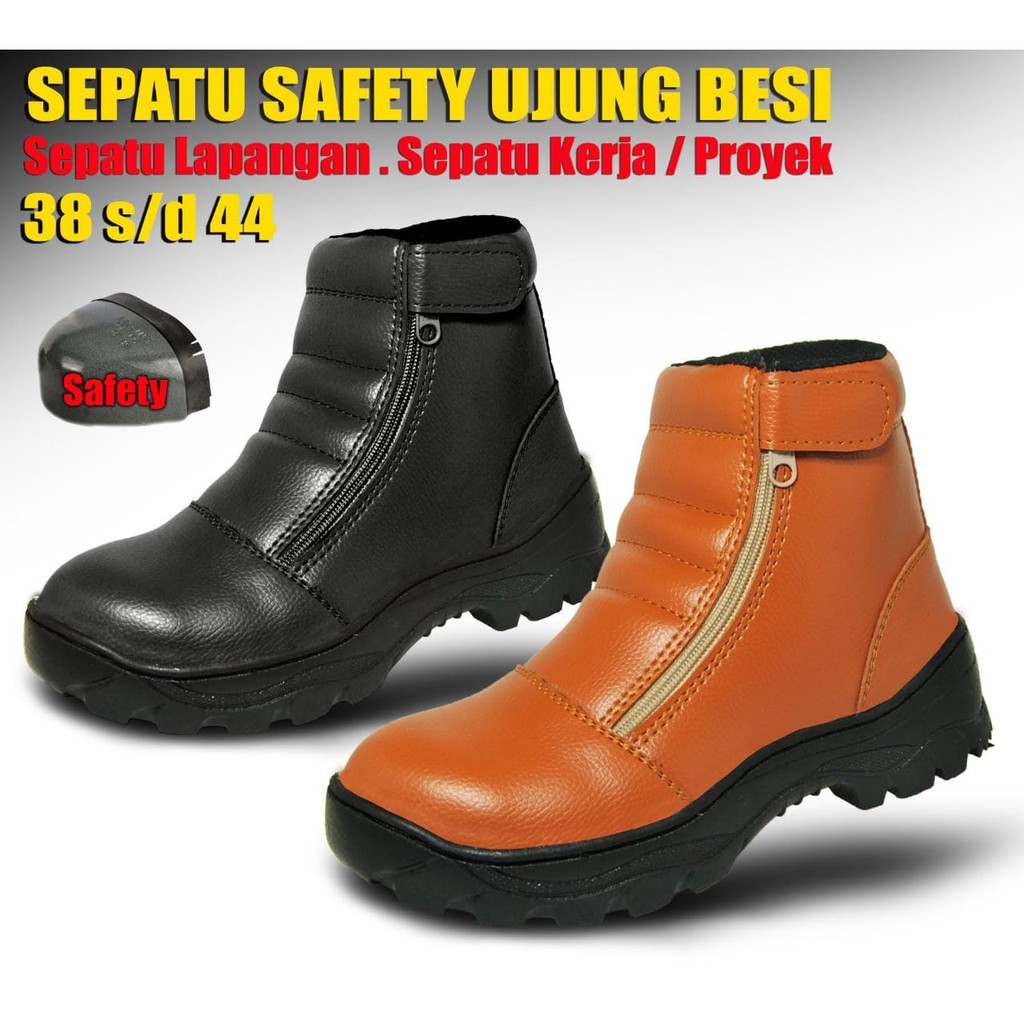 SEPATU SAFETY MURAH / SEPATU UJUNG BESI