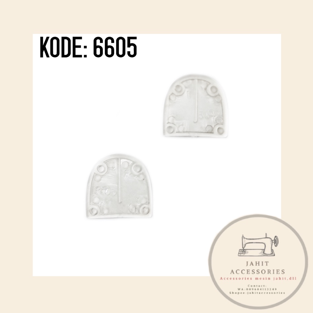 Tutup Alas Hak Kaca Tinggi / Heels (Kode 6605) Heel Tip Perawatan Aksesoris Alas Sepatu Hak Wanita