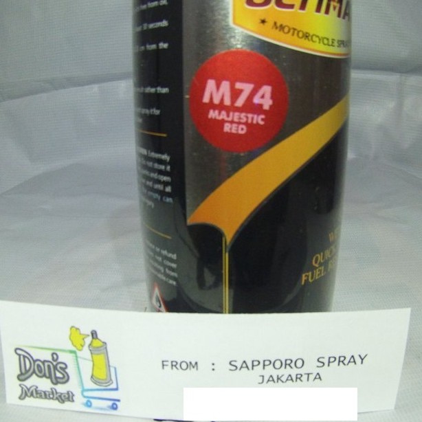 SAPPORO ULTIMATE MAJESTIC RED M74 / MERAH PCX 400 ml