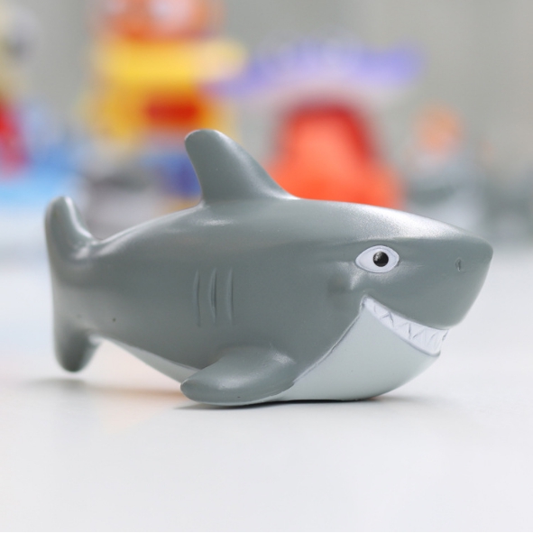 MMTOYS CM-M1 Mainan Mandi Anak Bayi Mainan Karet Ikan Semprot Tembak Air Baby Bath Mainan Edukasi-BRUCE