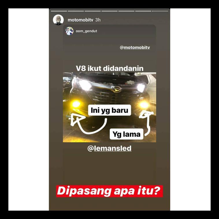 TERBARU FOGLAMP LED 3 WARNA H3 H27 HB4 - FOG LAMP LAMPU KABUT TRI COLOR COLORS 