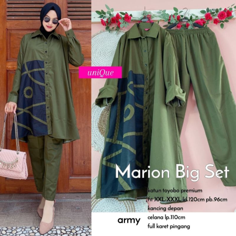 Marion Big Set Setelan Celana Wanita Modis