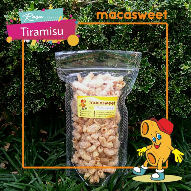 

Makaroni Manis Rasa Tiramisu