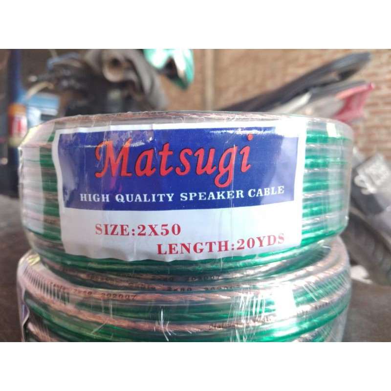 Kabel Listrik Serabut Audio 2x80 2x50 2x30 SNI